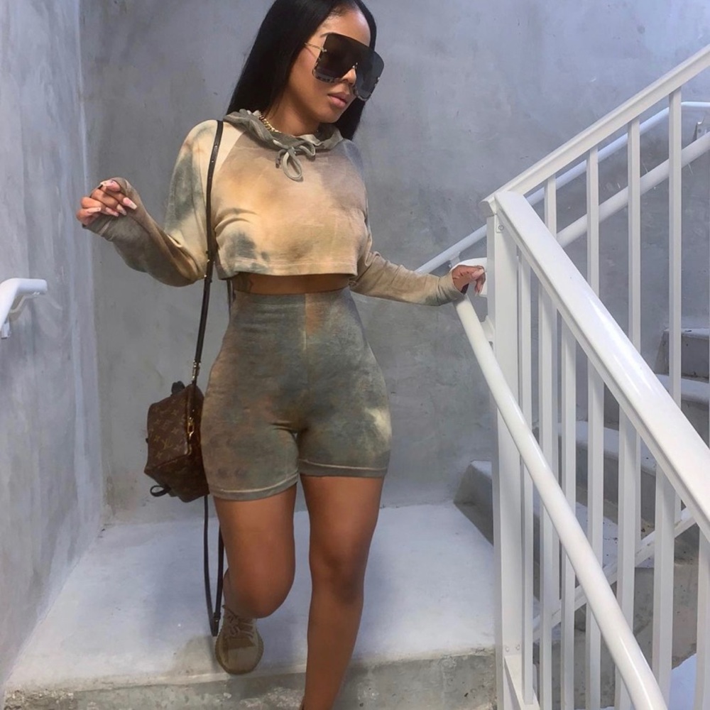 2 piece short set